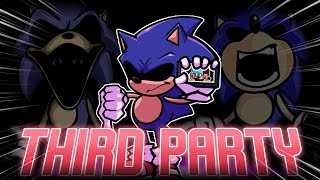 Third Party V3 Accurate Playable Recreation  Friday Night Funkin SonicEXE Rerun [upl. by Yerocaj]