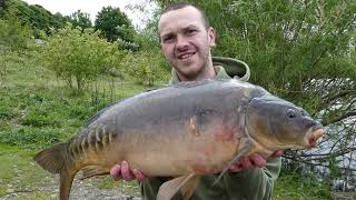 Post lockdown carp fishing 13th may ladywood little lake Carp fishing [upl. by Sacksen562]