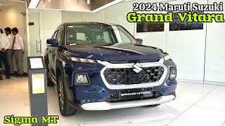 Maruti Grand Vitara Sigma Smart Hybrid ❤️ Grand Vitara Base Model 2024 [upl. by Mignonne]