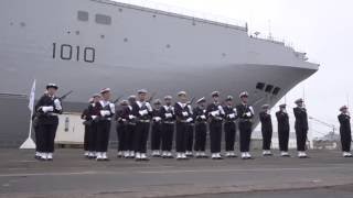 Egypt takes delivery of first French helicopter carrier NASSER [upl. by Okram]