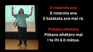 Ka Pioioi w Lyrics  Te Kura o Ruataniwha  Kaiapoi North School [upl. by Eamon]