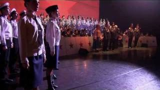 Les Choeurs de lArmée Rouge  Russian National Anthem Hymne National Russe [upl. by Ehttam174]