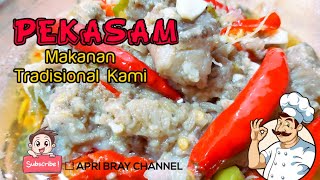 CARA MASAK PEKASAM IKAN MAKANAN KHAS DAERAH MUBA  HOW TO COOK FISH PEKASAM [upl. by Cottle]