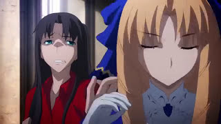 Tohsaka vs Luvia Epic Fight Scene Fatestay Night 2015 [upl. by Ellenad]