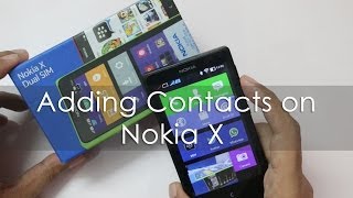 How to Transfer Contacts on Nokia X [upl. by Christiano]