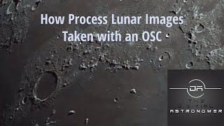 Lunar Imaging With A OneShot Color Camera [upl. by Ahseenat359]