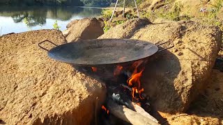 Aprenda fazer Traíra Frita na beira do rio prática rápida e crocante  DIA DE PEIXE PESCARIA 02 [upl. by Diskson19]