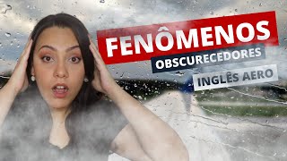 Fenômenos Obscurecedores do METAR Aprenda usando o Inglês [upl. by Lyn]