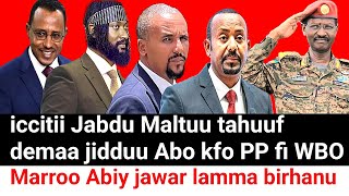 ODUU Ammee Iccitii Jabdu waan Wbo pp kfo fi Abo jidduutti tahu demu  Moha Oromo [upl. by Isabeau]