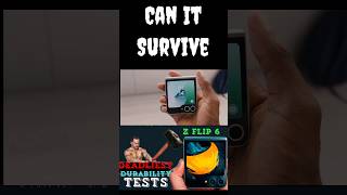 Samsung Galaxy Z Flip 6 durability test Z flip 6 Harsh Reality Mkbhdshorts [upl. by Theodoric]