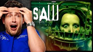 Doctor Reacts To SAW Movie quotInjuriesquot [upl. by Arahset6]