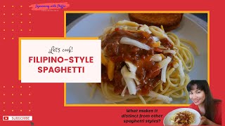 Filipino Style Spaghetti Recipe I What Makes It Distinct From Other Spaghetti Styles [upl. by Adihaj]