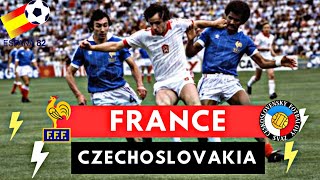 France vs Czechoslovakia 11 All Goals amp Highlights  1982 World Cup [upl. by Ellehcan854]