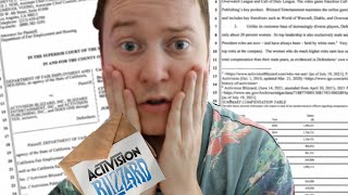 The Activision Blizzard Lawsuit   Their Response [upl. by Katz]