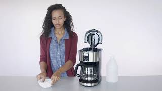 BlackDecker  How to Clean your Coffeemaker  AutoClean Function [upl. by Akehsar]