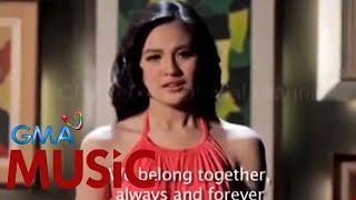 Julie Anne San Jose I Ill Be There I LYRIC video [upl. by Delisle]