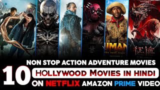 Top 10 Best Hollywood Movies On Netflix Amazon Prime Video in Hindi Dubbed 2024 hollywood movies [upl. by Bardo]