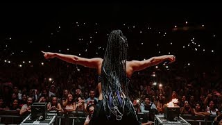 Natti Natasha  Málaga España  Live   Europe tour 2018 [upl. by Ynaffyt]