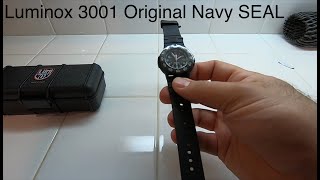 Luminox Original Navy SEAL 3001 Wrist Watch Review [upl. by Studdard311]