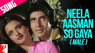 Neela Aasman So Gaya Male  Song  Silsila  Amitabh Bachchan  Rekha [upl. by Dar236]