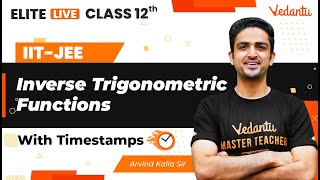 Inverse Trigonometric Functions Class 12  One Shot  Marathon  JEE Main  JEE Advanced  VJEE [upl. by Honniball]