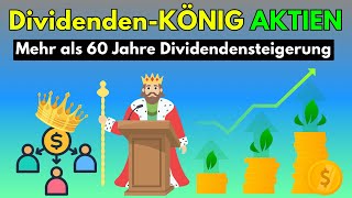 Dividendenkönig AKTIEN  über 60 Jahre Dividendensteigerung 🤑📈 [upl. by Antony]