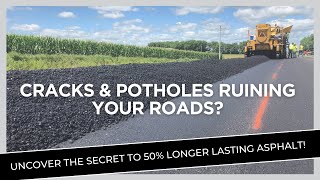 Safer Roads With Fewer Cracks amp Potholes FortaFi Fiber for 50 LongerLasting Asphalt Pavement [upl. by Muslim]