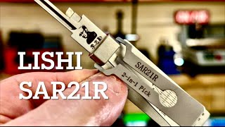 Tips on using a lishi SAR21R 2in1 Lock Picks 🔐 [upl. by Teodor]