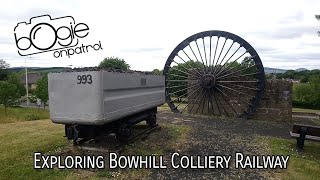 Exploring Bowhill Colliery Railway Cardenden Fife [upl. by Dolorita]