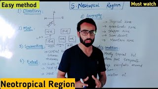 Neotropical Region Direction  MapSurrounding extent climate zoogeographical region  Bsc  Bs [upl. by Eile]