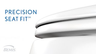 Toilet Seat with Precision Seat Fit™ [upl. by Idnem]