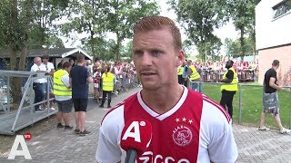 De Wit hoopt op een kans in Ajax 1 [upl. by Jarrow]