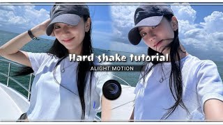 hard shake tutorial  for alight motion users [upl. by Celtic]