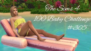 100 Baby Challenge TS4 305  Caroline i jej problemy egzystencjalne [upl. by Hazeefah]