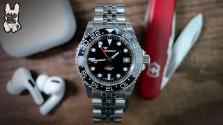 Just another ROLEX COPY Squale GMT Diver 30ATMOS Watch Review [upl. by Ardnasac]