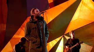 Liam Gallagher  Live Forever BRIT Awards 2018 [upl. by Hannahoj]