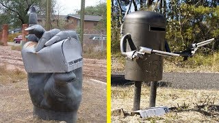 Most Creative Weird and Funny Mailboxes ever seen [upl. by Aneeras516]