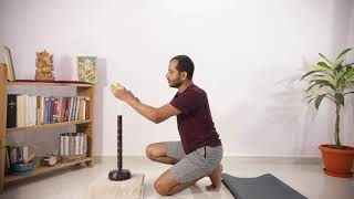 TRATAKA Yogic Eye Cleansing Technic Yoga for Concentration and Memory [upl. by Beera]