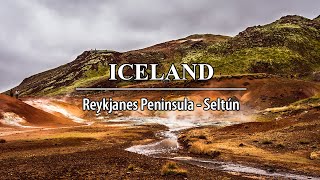 Reykjanes Peninsula  Seltún Geothermal Area [upl. by Leachim]