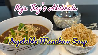 WARM UP A DELICIOUS BOWL OF VEGETABLE MANCHOW SOUP 🌶️🍜INDO CHINESE  VEGETABLE MANCHOW SOUP [upl. by Bancroft]