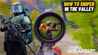 HOW TO SNIPER WITH M110 SOLO VS SQUAD ARENA BREAKOUT GLOBAL [upl. by Torry]