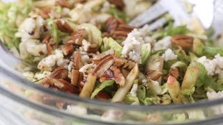 Fall Brussels Sprout Salad [upl. by Sela]