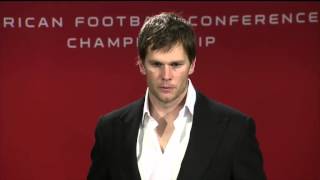 Patiots QB Tom Brady Speaks On Disappointing AFC Championship Lost To Ravens [upl. by Nytsirhc4]