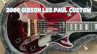 2000 Gibson Les Paul Custom Wine Red Seymour Duncan 59Custom Hybrid amp Pearly Gates  Demo [upl. by Sikko]