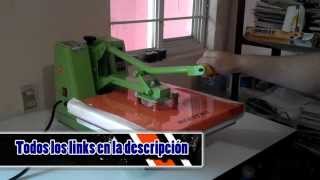 Plancha Sublimacion Moritzu Industrial Mzx 38D Unboxing [upl. by Suruat954]