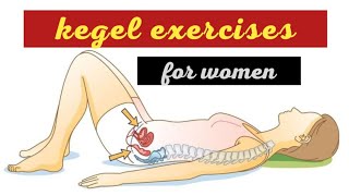 Best pelvic floor exercises for women KEGEL Exercises for womenpelvic floor exercises [upl. by Tymon26]