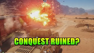 Battlefield 1 Conquest Point System Is Out Of Control  BF1 Tank Gameplay [upl. by Burl131]