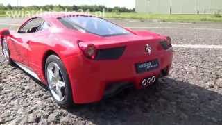 Samochód Zdalnie Sterowany Ferrari 458 Italia 114 Rastar [upl. by Dud]