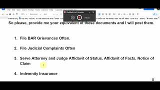 Tutorial 4 BAR Grievances Part 1 [upl. by Ylrebnik]