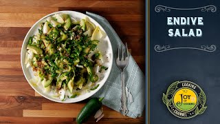 Endive Salad Recipe not your typical garden Salad try something new [upl. by Ihcekn818]